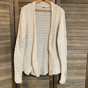 5/$50 Adam Levine cream colored cardigan